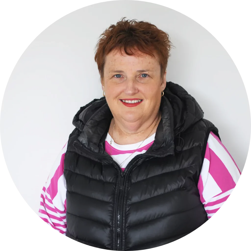 Founder, Karla, smiling at the camera